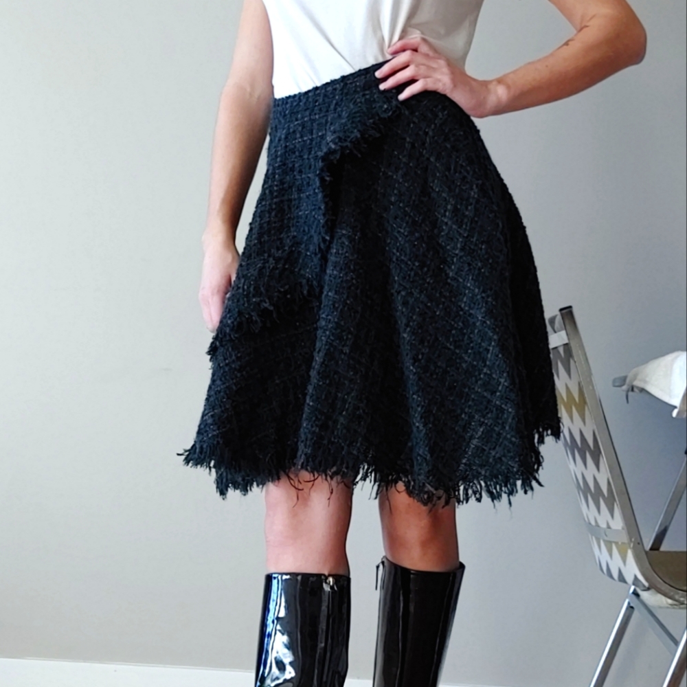Anthropologie Plaid skirt